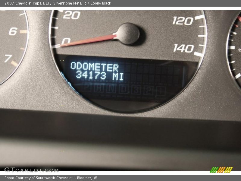 Silverstone Metallic / Ebony Black 2007 Chevrolet Impala LT
