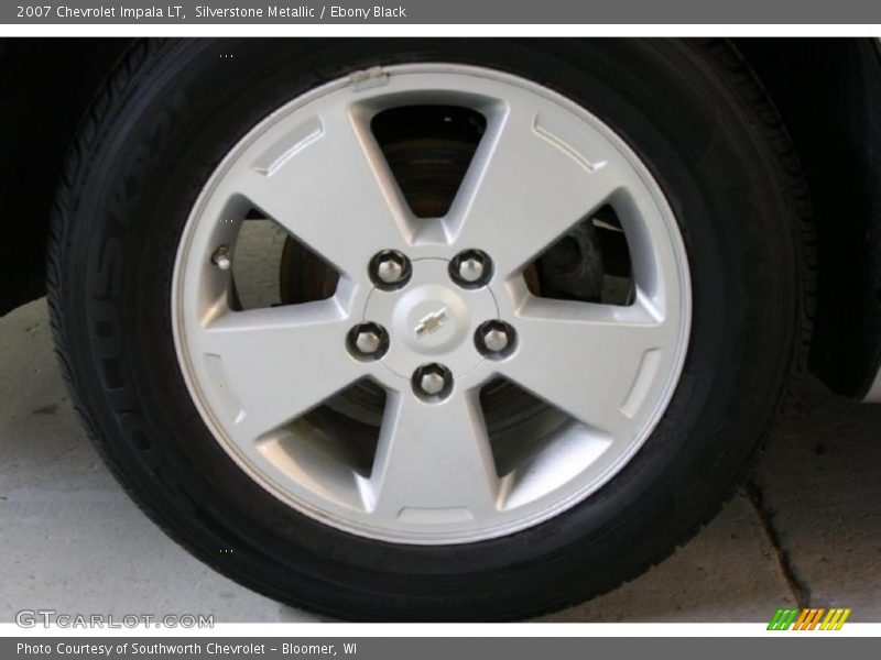 Silverstone Metallic / Ebony Black 2007 Chevrolet Impala LT