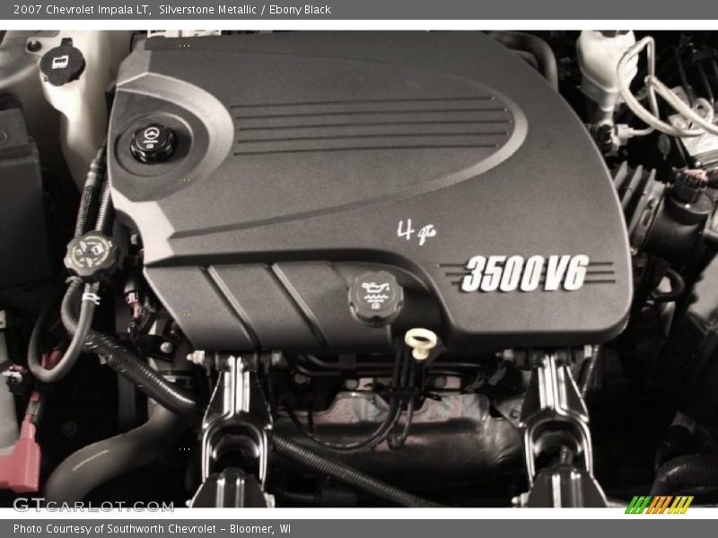 Silverstone Metallic / Ebony Black 2007 Chevrolet Impala LT