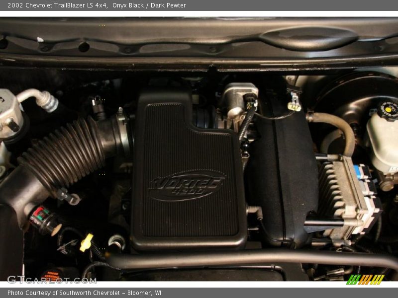 Onyx Black / Dark Pewter 2002 Chevrolet TrailBlazer LS 4x4