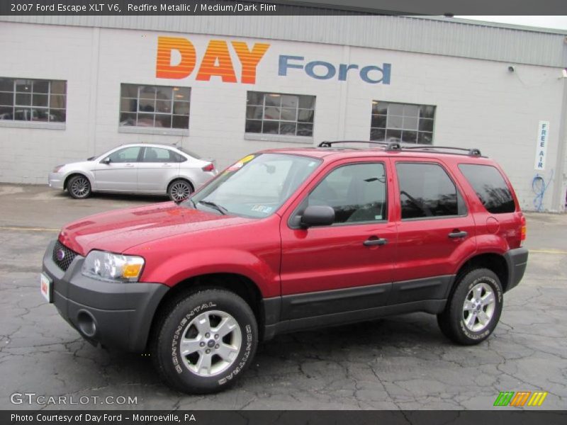 Redfire Metallic / Medium/Dark Flint 2007 Ford Escape XLT V6