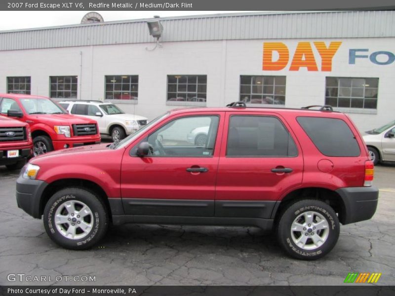 Redfire Metallic / Medium/Dark Flint 2007 Ford Escape XLT V6