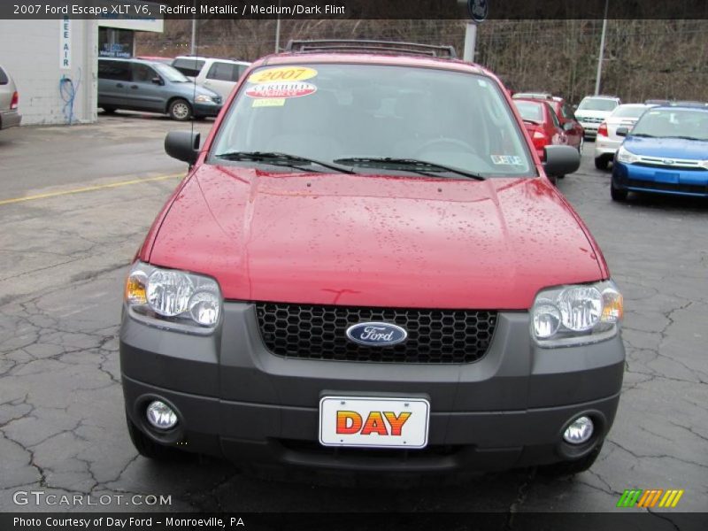 Redfire Metallic / Medium/Dark Flint 2007 Ford Escape XLT V6