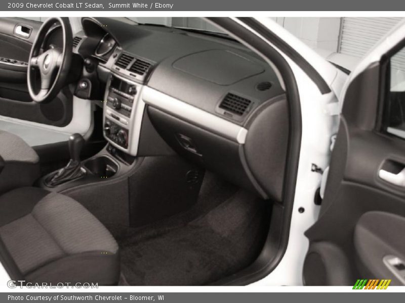 Summit White / Ebony 2009 Chevrolet Cobalt LT Sedan