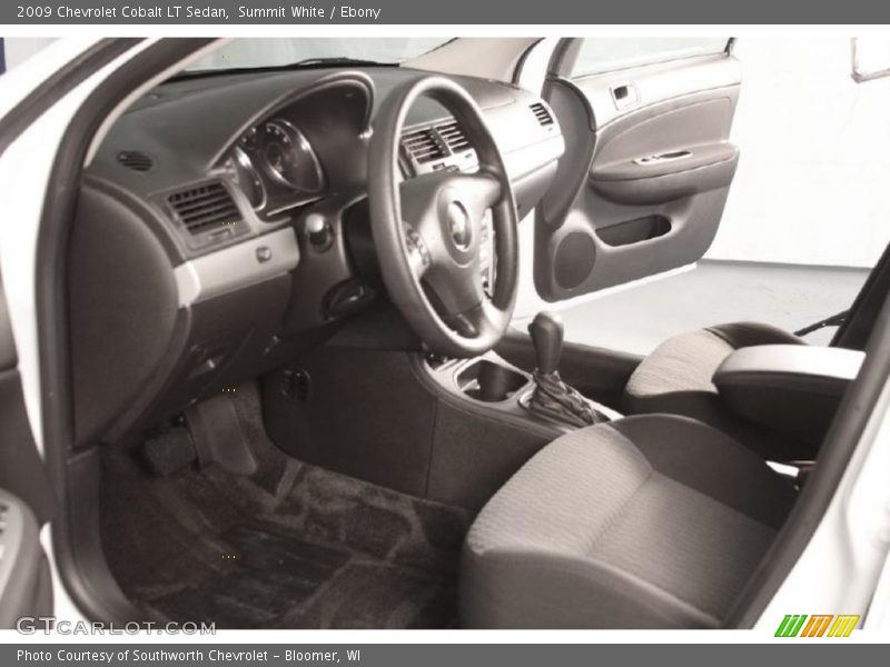 Summit White / Ebony 2009 Chevrolet Cobalt LT Sedan