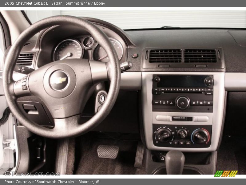 Summit White / Ebony 2009 Chevrolet Cobalt LT Sedan