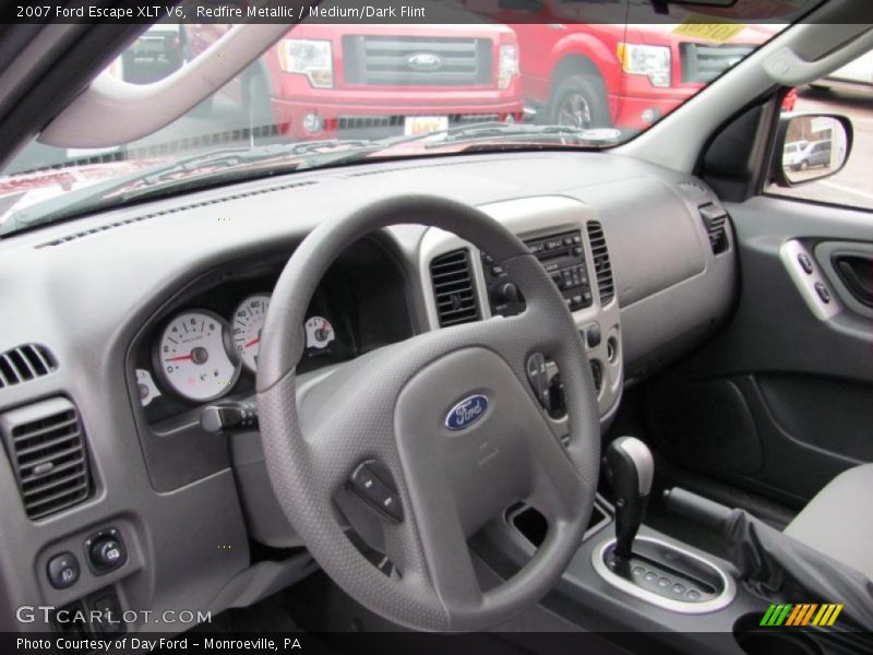 Redfire Metallic / Medium/Dark Flint 2007 Ford Escape XLT V6