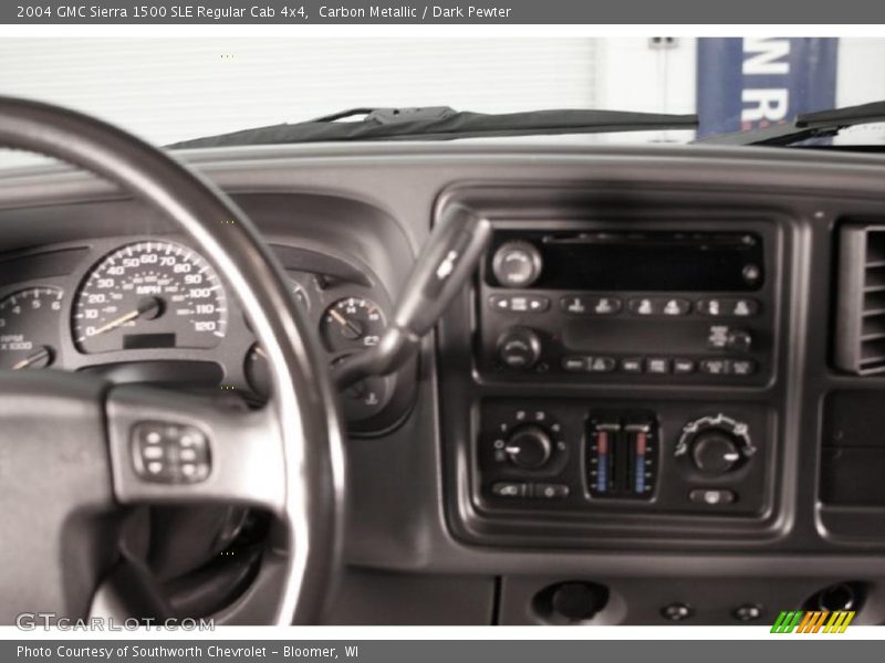Carbon Metallic / Dark Pewter 2004 GMC Sierra 1500 SLE Regular Cab 4x4
