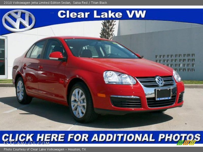Salsa Red / Titan Black 2010 Volkswagen Jetta Limited Edition Sedan