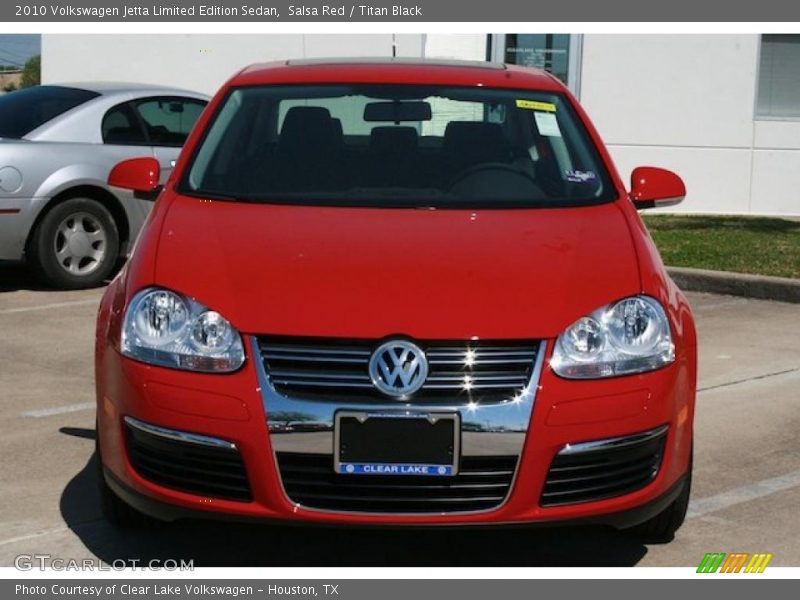Salsa Red / Titan Black 2010 Volkswagen Jetta Limited Edition Sedan