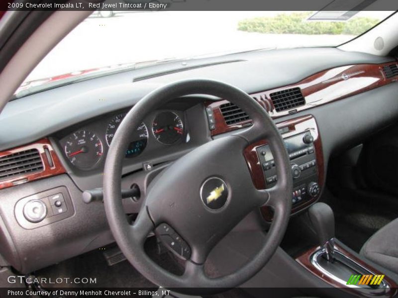 Red Jewel Tintcoat / Ebony 2009 Chevrolet Impala LT