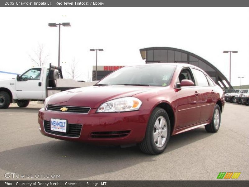 Red Jewel Tintcoat / Ebony 2009 Chevrolet Impala LT