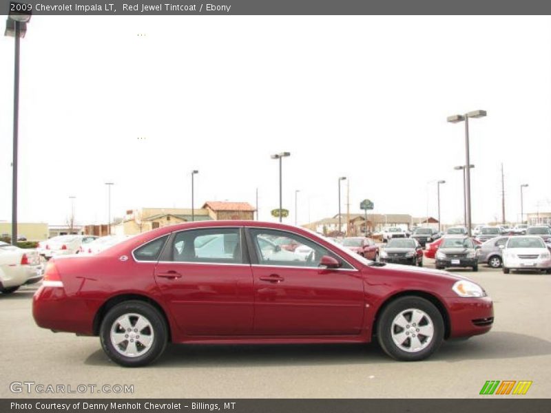 Red Jewel Tintcoat / Ebony 2009 Chevrolet Impala LT