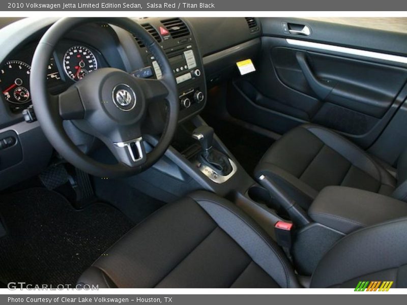 Salsa Red / Titan Black 2010 Volkswagen Jetta Limited Edition Sedan