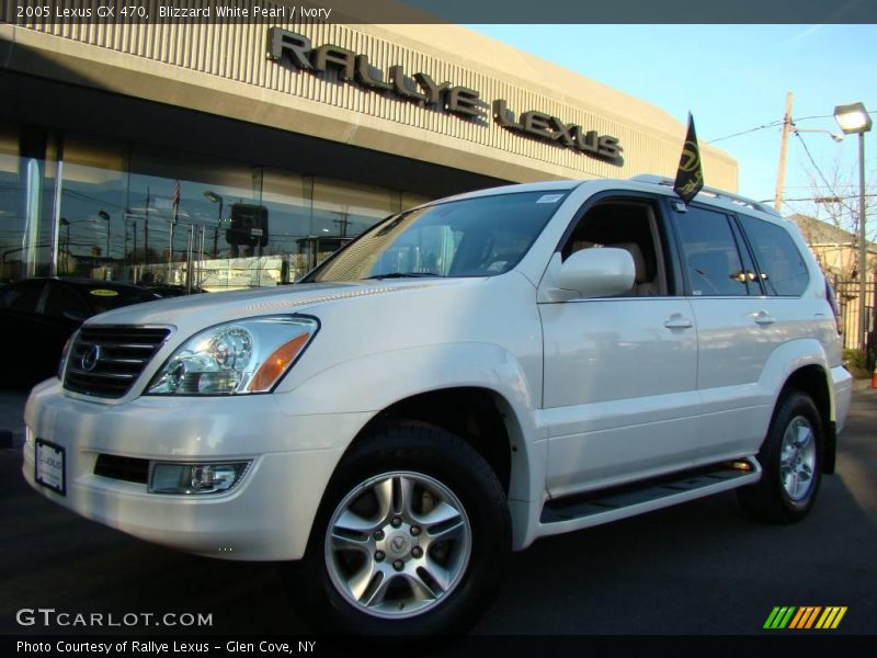 Blizzard White Pearl / Ivory 2005 Lexus GX 470