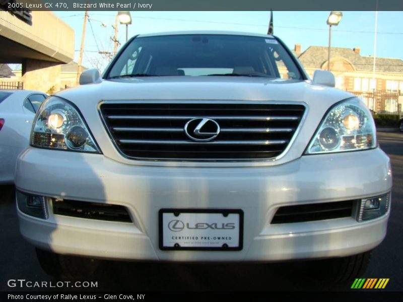 Blizzard White Pearl / Ivory 2005 Lexus GX 470