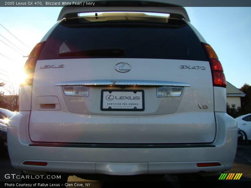 Blizzard White Pearl / Ivory 2005 Lexus GX 470