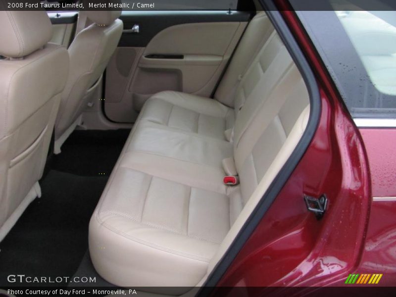 Merlot Metallic / Camel 2008 Ford Taurus Limited