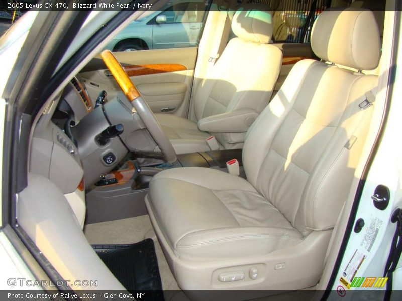 Blizzard White Pearl / Ivory 2005 Lexus GX 470