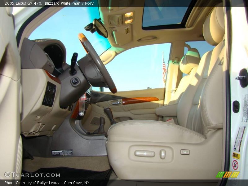 Blizzard White Pearl / Ivory 2005 Lexus GX 470