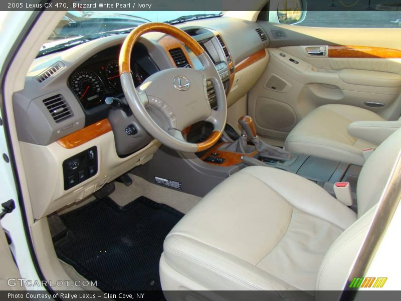 Blizzard White Pearl / Ivory 2005 Lexus GX 470