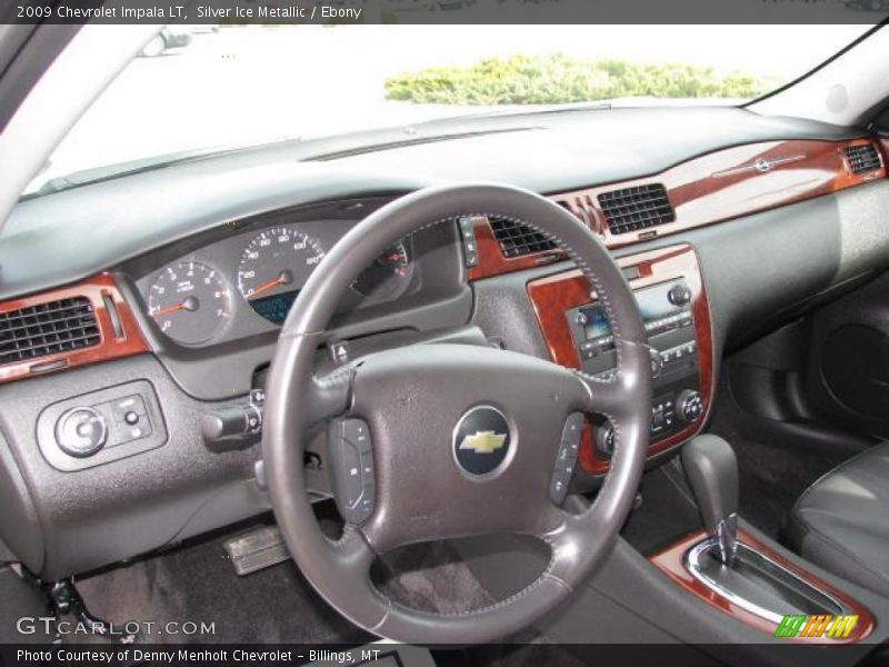Silver Ice Metallic / Ebony 2009 Chevrolet Impala LT