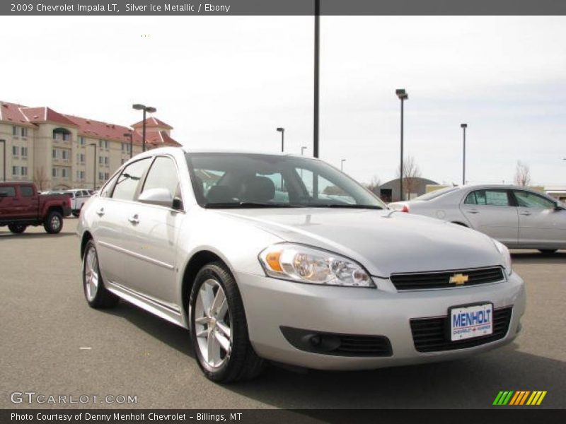 Silver Ice Metallic / Ebony 2009 Chevrolet Impala LT