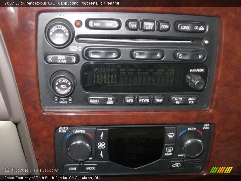 Cappuccino Frost Metallic / Neutral 2007 Buick Rendezvous CXL
