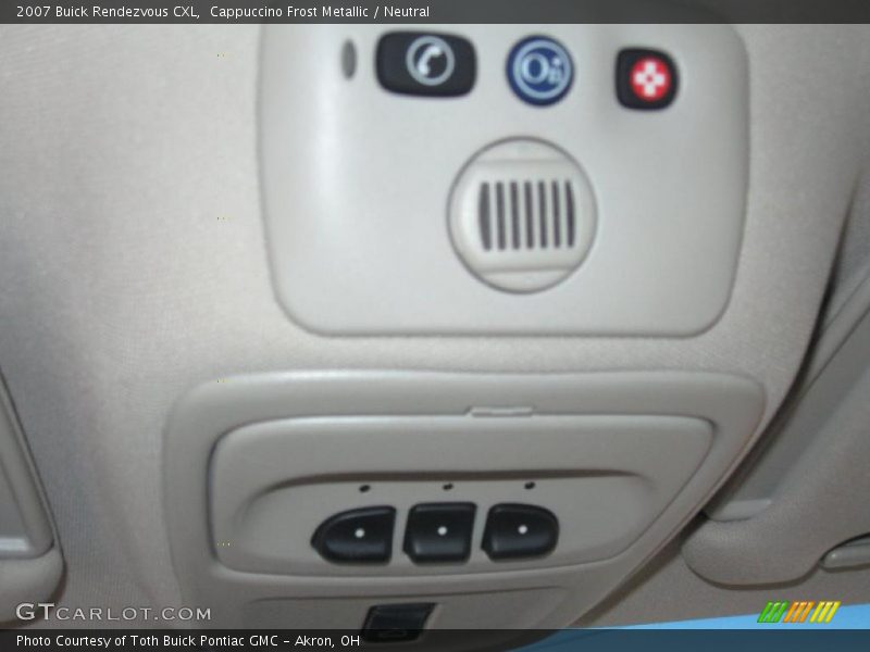 Cappuccino Frost Metallic / Neutral 2007 Buick Rendezvous CXL