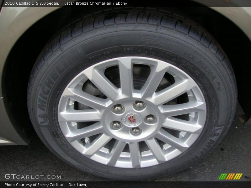 Tuscan Bronze ChromaFlair / Ebony 2010 Cadillac CTS 3.0 Sedan