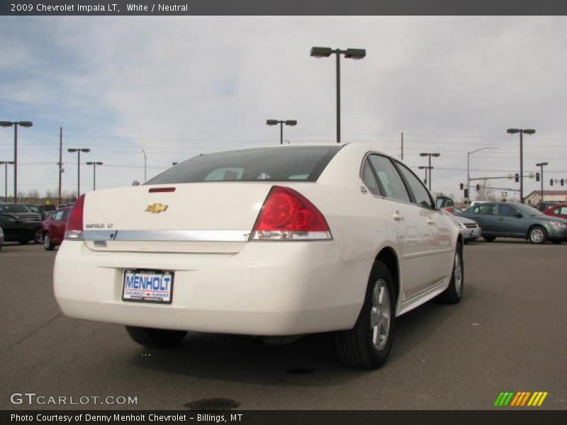 White / Neutral 2009 Chevrolet Impala LT