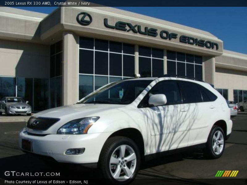 Crystal White / Ivory 2005 Lexus RX 330 AWD