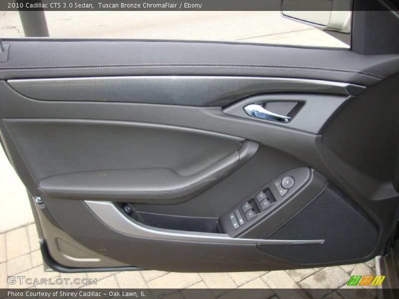Tuscan Bronze ChromaFlair / Ebony 2010 Cadillac CTS 3.0 Sedan
