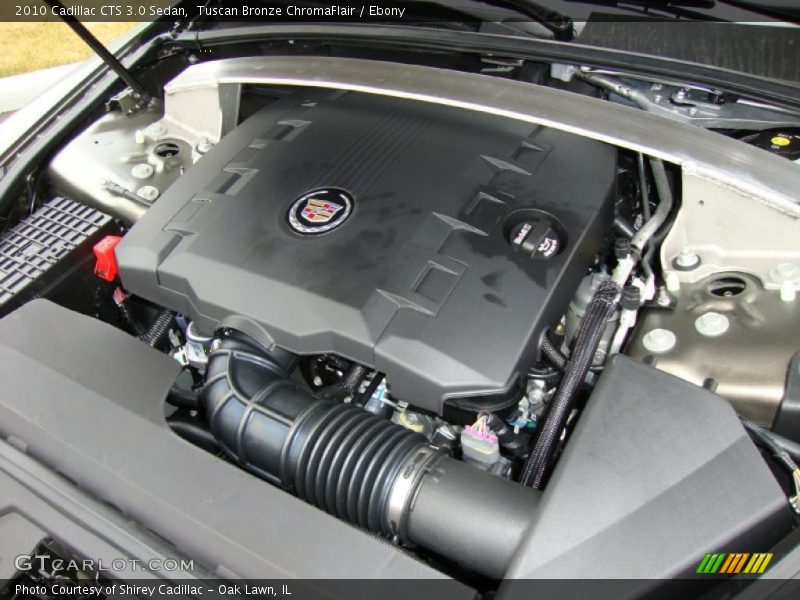 Tuscan Bronze ChromaFlair / Ebony 2010 Cadillac CTS 3.0 Sedan