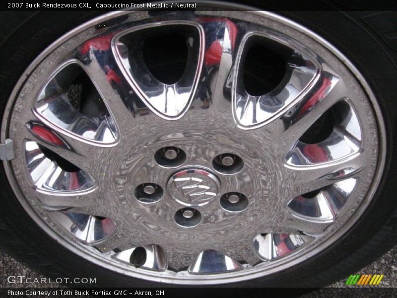 Cappuccino Frost Metallic / Neutral 2007 Buick Rendezvous CXL