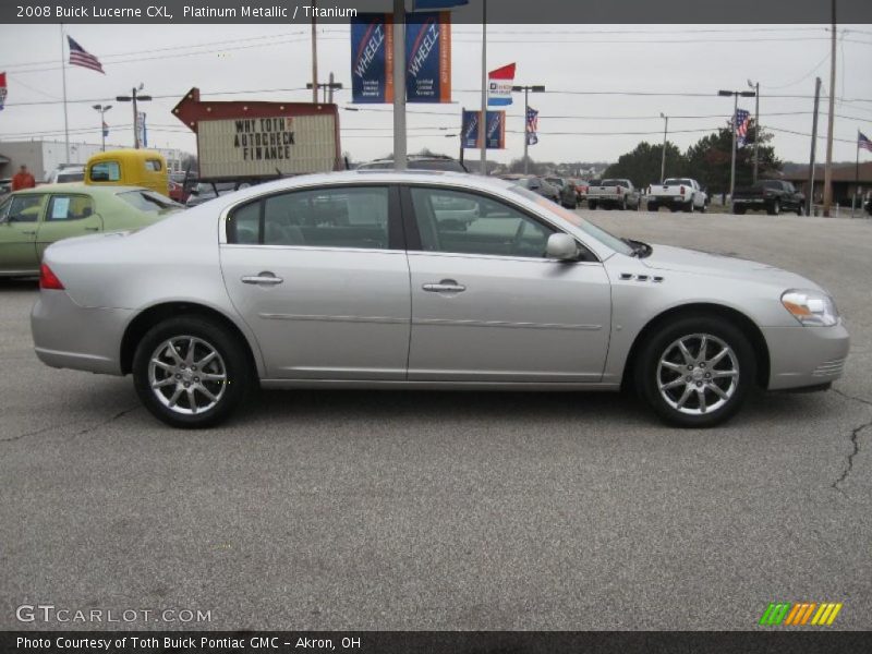 Platinum Metallic / Titanium 2008 Buick Lucerne CXL