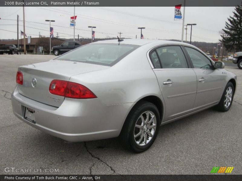 Platinum Metallic / Titanium 2008 Buick Lucerne CXL