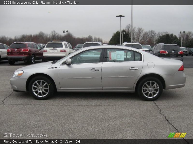 Platinum Metallic / Titanium 2008 Buick Lucerne CXL