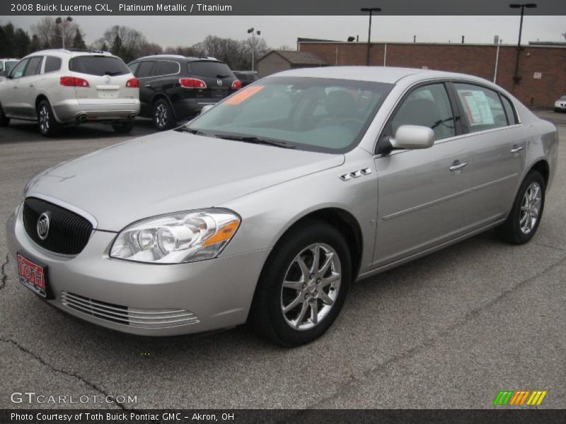 Platinum Metallic / Titanium 2008 Buick Lucerne CXL