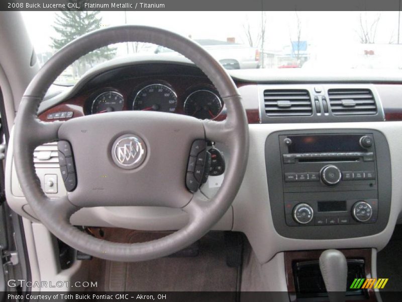 Platinum Metallic / Titanium 2008 Buick Lucerne CXL