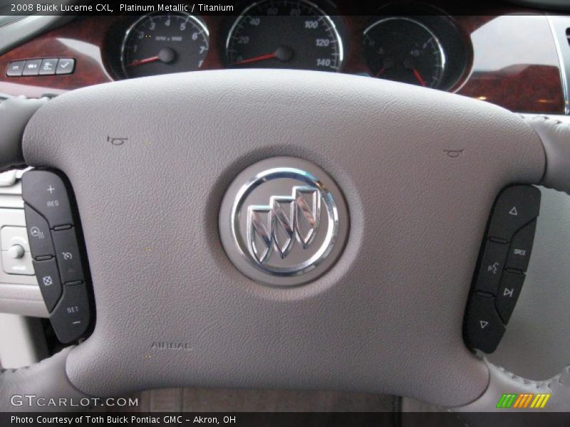 Platinum Metallic / Titanium 2008 Buick Lucerne CXL