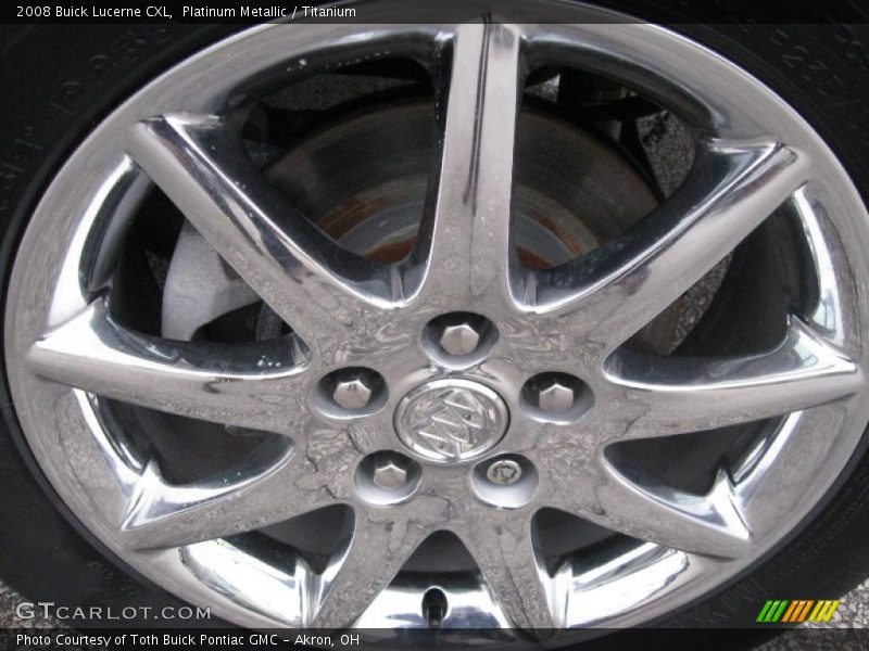 Platinum Metallic / Titanium 2008 Buick Lucerne CXL