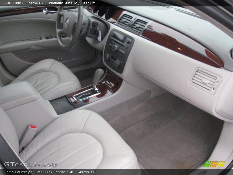 Platinum Metallic / Titanium 2008 Buick Lucerne CXL