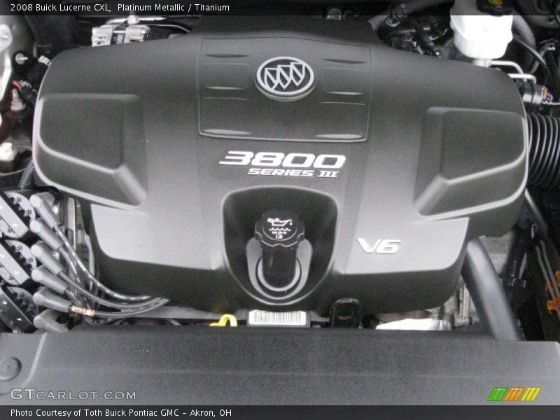 Platinum Metallic / Titanium 2008 Buick Lucerne CXL