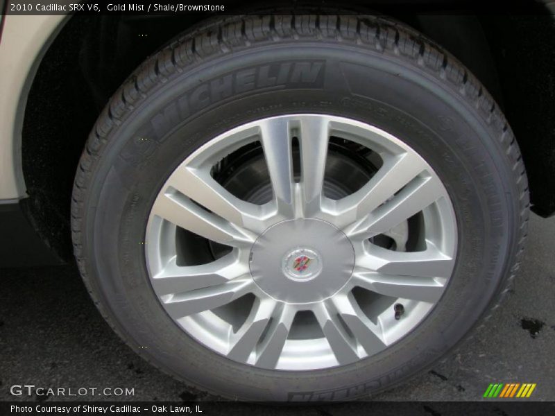 Gold Mist / Shale/Brownstone 2010 Cadillac SRX V6