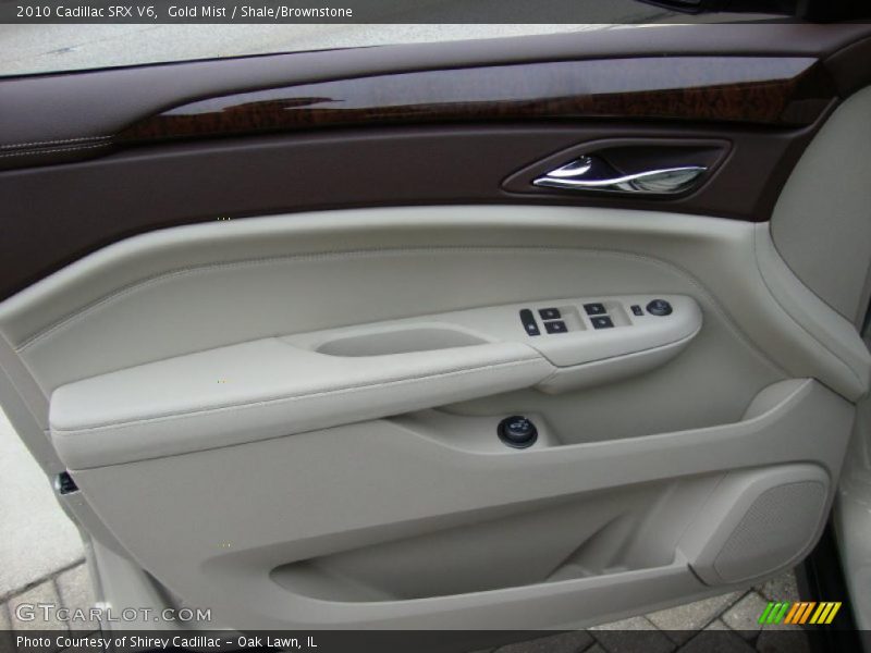 Gold Mist / Shale/Brownstone 2010 Cadillac SRX V6
