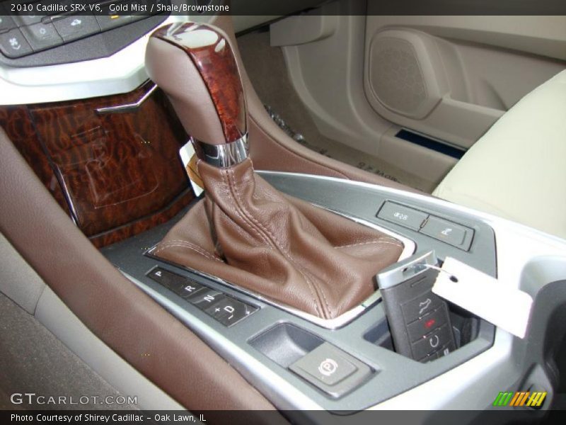 Gold Mist / Shale/Brownstone 2010 Cadillac SRX V6