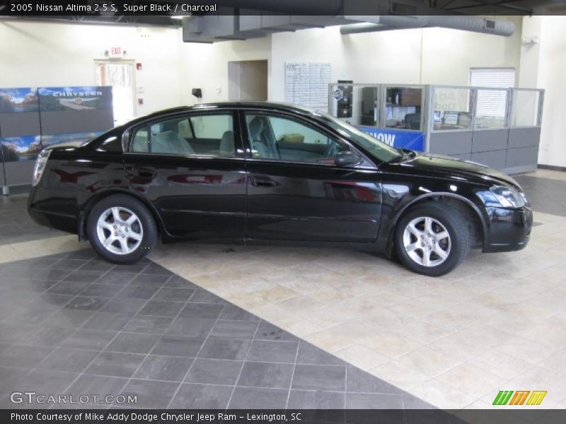 Super Black / Charcoal 2005 Nissan Altima 2.5 S