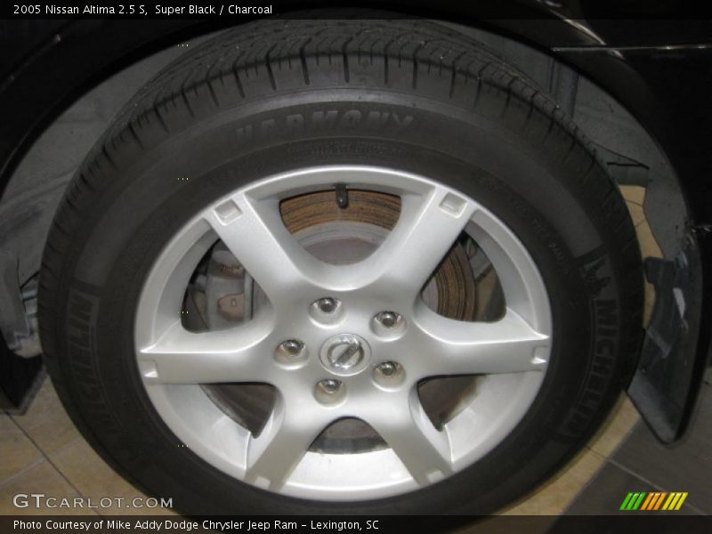 Super Black / Charcoal 2005 Nissan Altima 2.5 S