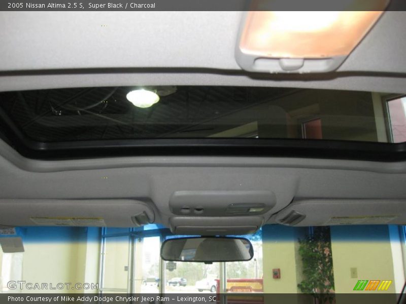 Super Black / Charcoal 2005 Nissan Altima 2.5 S